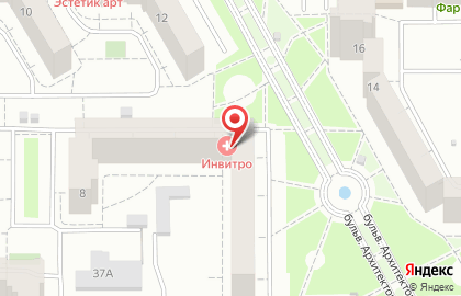 Медицинская компания Инвитро на Родонитовой улице на карте