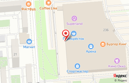 Мебельный магазин Мэйко в Коминтерновском районе на карте