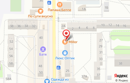Кофейня-магазин Millor на улице У.Громовой на карте