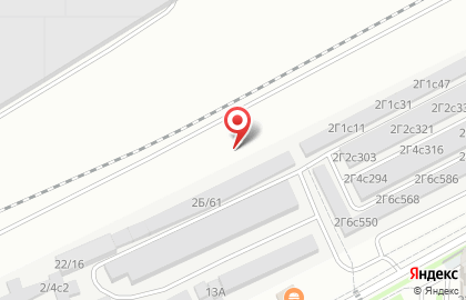 Автостоянка на Светлогорской, 11/2 на карте