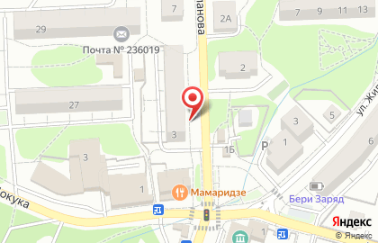 Магазин постельных принадлежностей в Центральном районе на карте