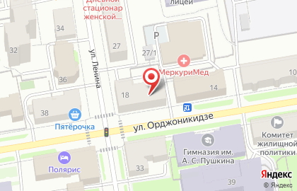 Связной на улице Орджоникидзе на карте