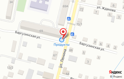 ПродукТОША на улице Ленина на карте