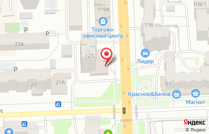 Банкомат СберБанк на улице Ленина, 123 на карте
