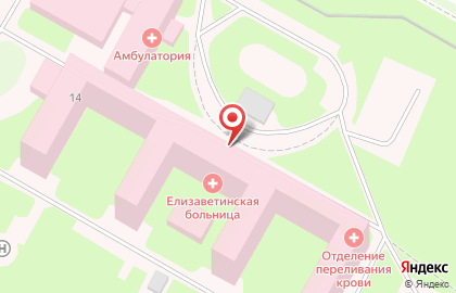 Продовольственный магазин в Калининском районе на карте