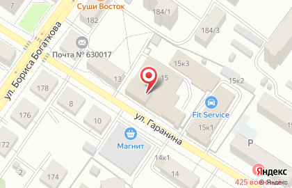 ООО МастерПласт на улице Гаранина на карте