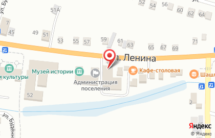 Банкомат МИнБанк на улице Ленина на карте
