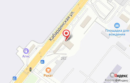Автомойка самообслуживания на Калининградской улице на карте