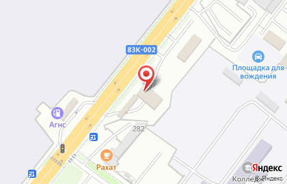 Автомойка самообслуживания на Калининградской улице на карте