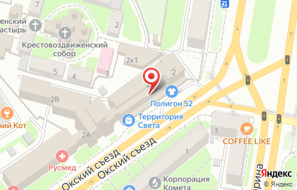 Сонет-НН в Нижнем Новгороде на карте