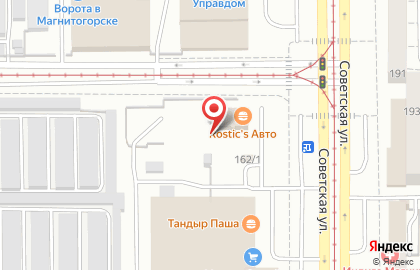 Автомойка самообслуживания Мою Сам в Орджоникидзевском районе на карте