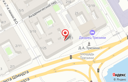Ангелина на Университетской набережной на карте