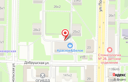 СУШИмаг на улице Пограничника Гарькавого на карте