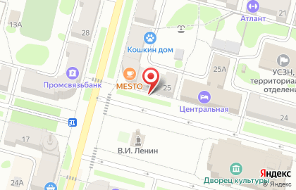Енисейский объединенный банк в Красноярске на карте