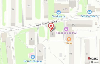 Магазин домашнего текстиля, ИП Иванова А.А. на карте