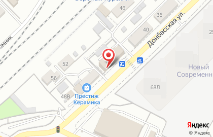 Дом плитки на Донбасской улице на карте
