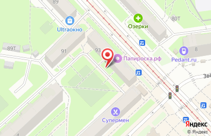 Орион на улице Ленсовета на карте
