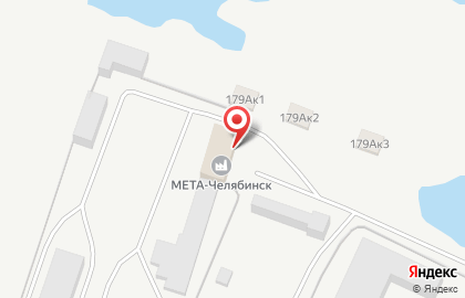 Мета-Челябинск на Омской улице на карте