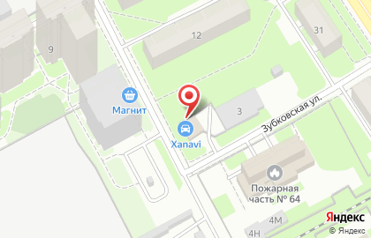 Сервисная компания Xanavi на карте