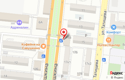 Шаурмист в Астрахани на карте