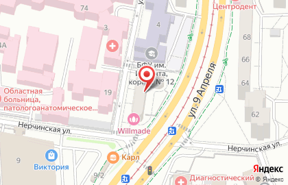 Салон красоты и коррекции фигуры Secret Krasoty на карте