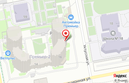 Торговый дом Медсервис на Авиационной улице на карте