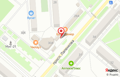 Киоск быстрого питания Ваш Дёнер на карте