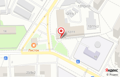 Булочная-кондитерская на Новозаводской улице на карте