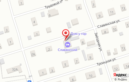 Гостевой дом Славянский на карте