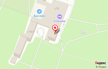 Клязьма, пансионат на карте