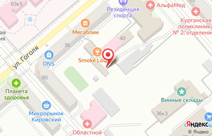 Япоки на улице Гоголя на карте