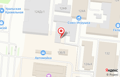 Фабрика мягкой мебели Сириус в Тракторозаводском районе на карте