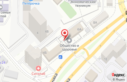 Информационно-консультационный центр ГринХэлп на улице Партизана Железняка на карте