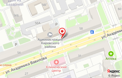 Компания Животный мир на улице Академика Вавилова на карте
