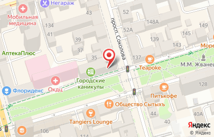 Агентство недвижимости Парус на Пушкинской улице на карте