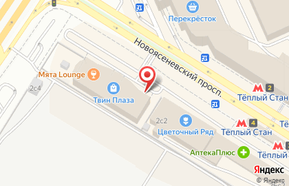 Банкомат ВТБ на Новоясеневском проспекте, 2а на карте