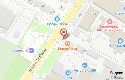 Автосалон Металлург на проспекте Победы на карте