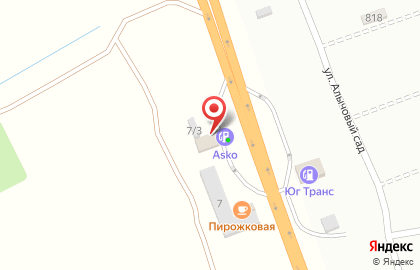 АЗС Asko в Махачкале на карте