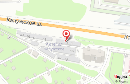 Автокооператив гск 37 на карте