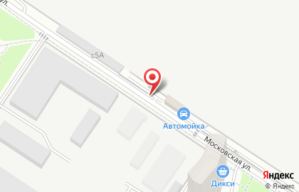 Шиномонтажная мастерская на Московской улице на карте