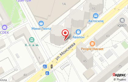 Сервисный центр КИТ-СЕРВИС на улице Моисеева на карте