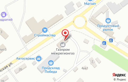 Мебельный магазин на Первомайской улице на карте