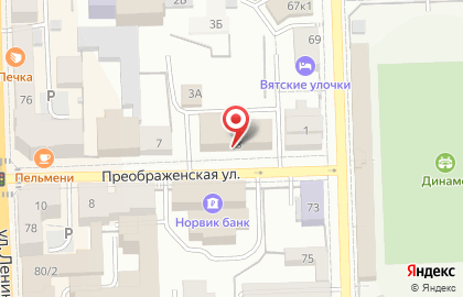 Народная дружина в г. Кирове на карте