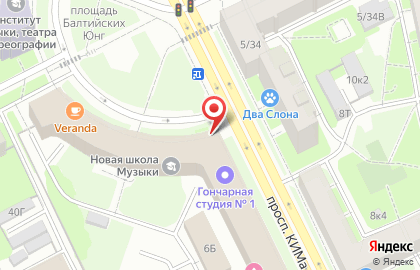 Аптека доктора Живило в Василеостровском районе на карте