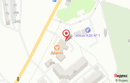 Буфет №1 на Транспортной улице на карте