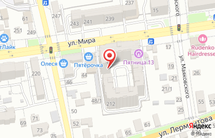 Служба заказа грузового транспорта Твой Перевозчик на карте