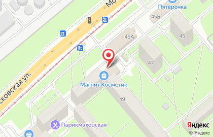 Кафе-бар Таверна на Московской улице на карте