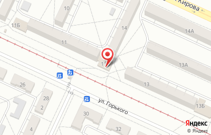 Банкомат, Поволжский банк Сбербанка России, ОАО, Волжское отделение №8553 на улице Горького на карте