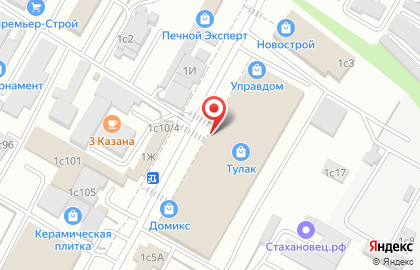 Магазин кровельно-фасадных материалов Билдж в Советском районе на карте