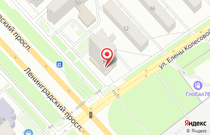 Инспекция административно-технического надзора Ярославской области в Ярославле на карте